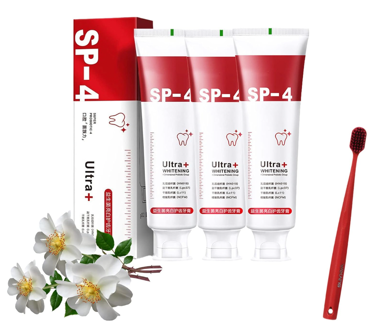 🌟SP-4 Probiotic Intensive Teeth 🦷✨ Whitening Toothpaste 😁 🤩💥SALE FLAT 50% OFF💥🤩